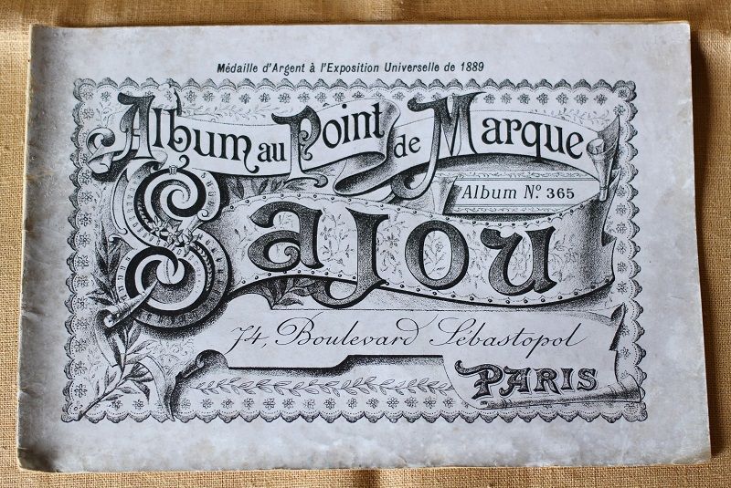 サジュー（Maison Sajou） 図案印刷済み刺繍布 リネンフランス KIT_BRO_ALPH_01_Q 